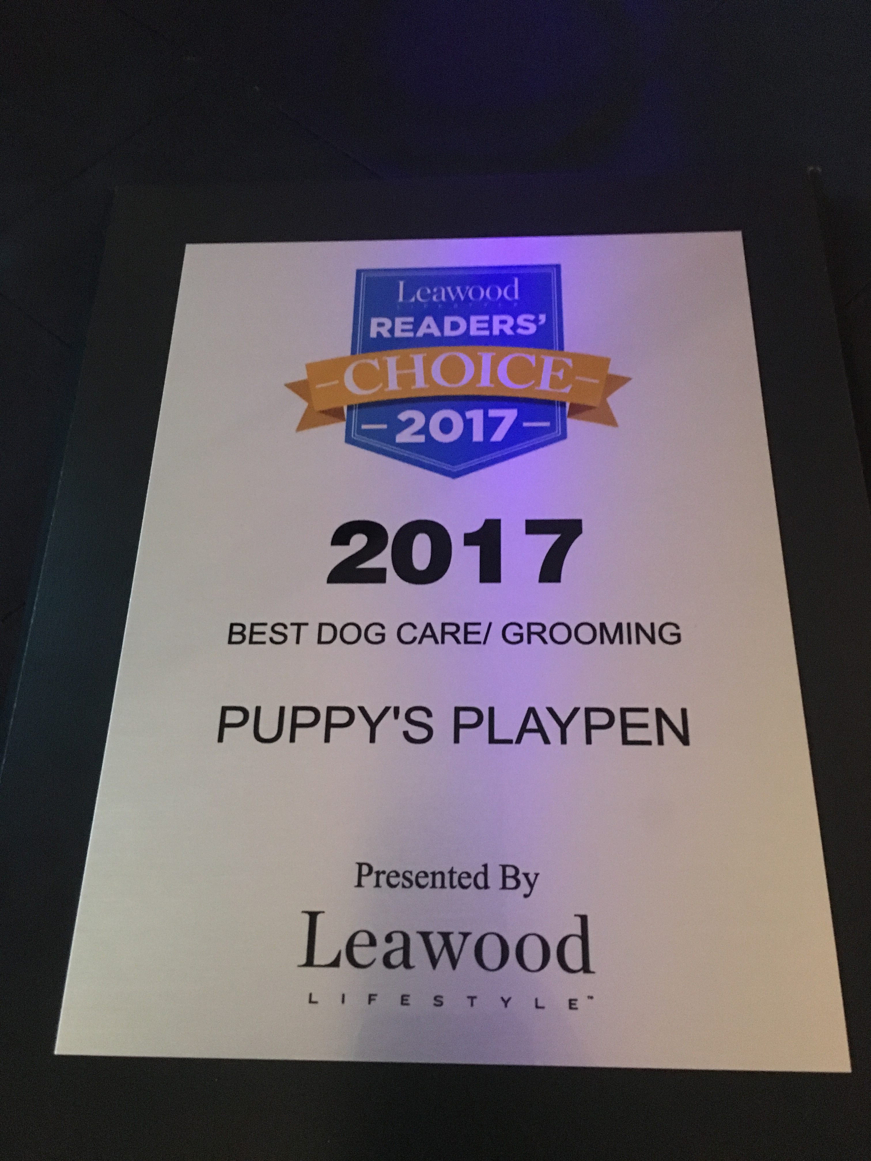 Leawood Lifestyle Readers' Choice: Best Dog Care/Grooming